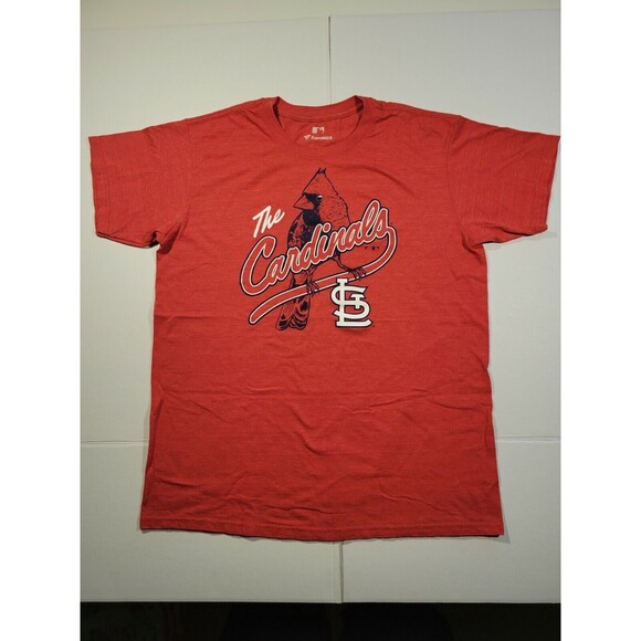 Fanatics Mens MLB St Louis Cardinals Large Bird T-Shirt Short Sleeve‎ Baseball - Picture 1 of 6